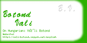 botond vali business card